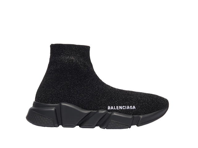 Balenciaga Balenciaga Speed Sneaker Black Laminated Knit (W) - view 1