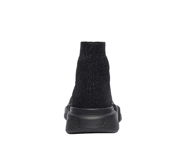 Balenciaga Balenciaga Speed Sneaker Black Laminated Knit (W) - view 2