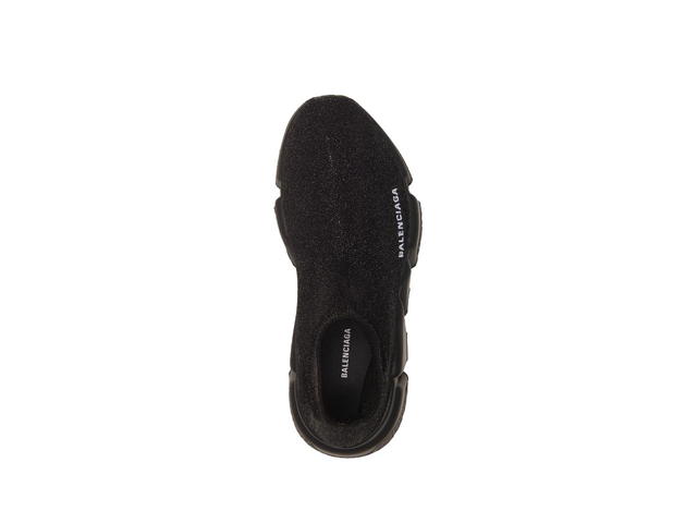 Balenciaga Balenciaga Speed Sneaker Black Laminated Knit (W) - view 3