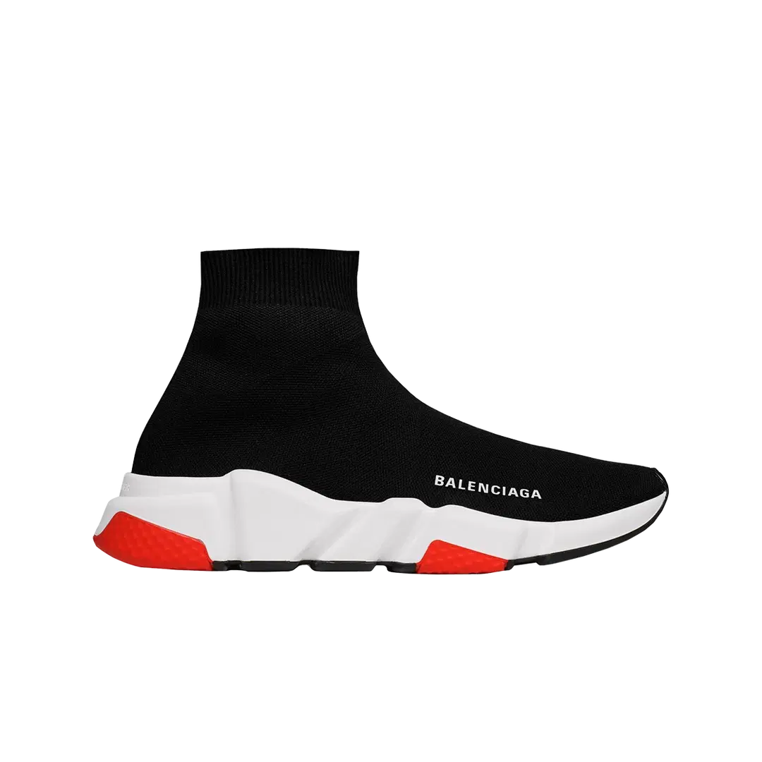 Balenciaga Balenciaga Speed Trainer Black Red 2017