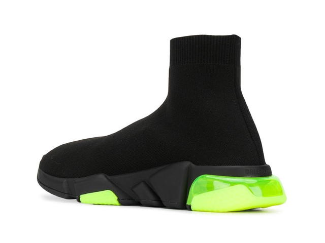 Balenciaga Balenciaga Speed Trainer Clear Sole Neon Green - view 3