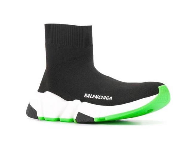 Balenciaga Balenciaga Speed Trainer Green Sole - view 2