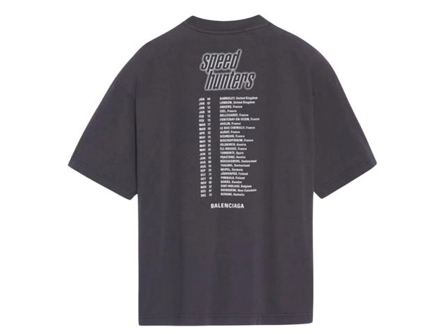 Balenciaga Balenciaga Speedhunter T-Shirt Black - view 2
