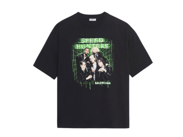 Balenciaga Balenciaga Speedhunters Boysband Printed T-Shirt Black - view 1