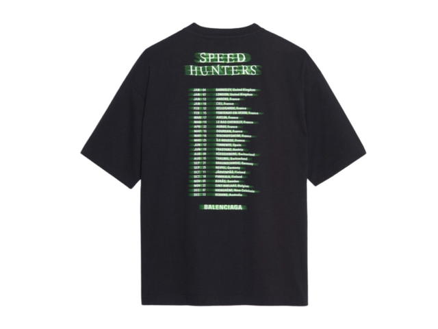 Balenciaga Balenciaga Speedhunters Boysband Printed T-Shirt Black - view 2