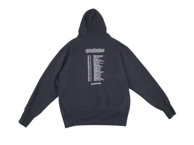 Balenciaga Balenciaga Speedhunters Oversized Hoodie Black - view 2