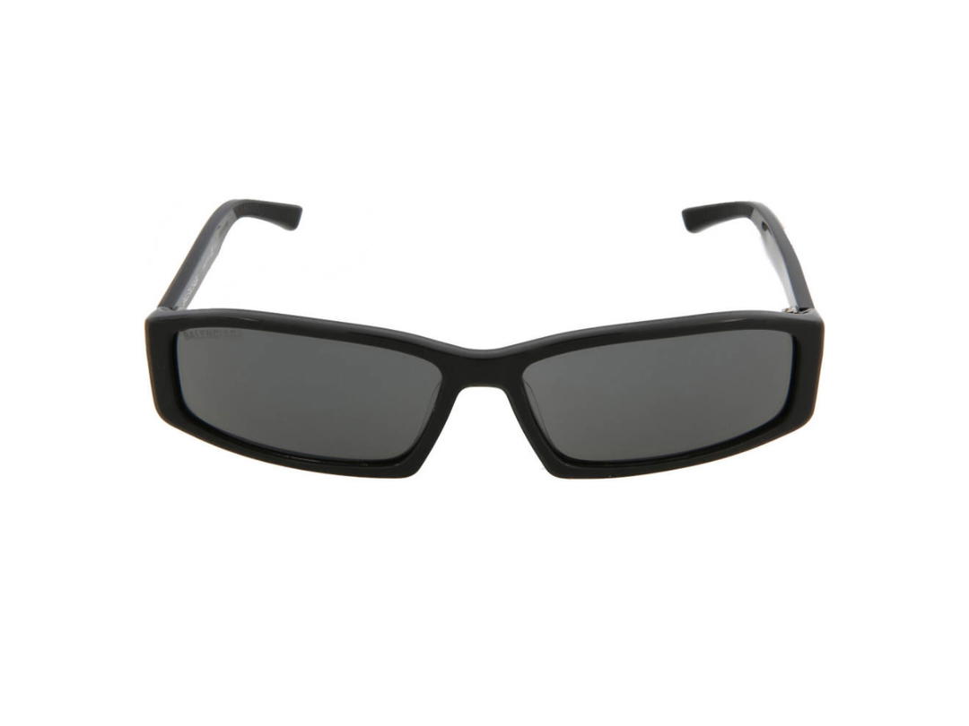 Balenciaga Balenciaga Square Sunglasses In Black Acetate Frame With Grey Lens