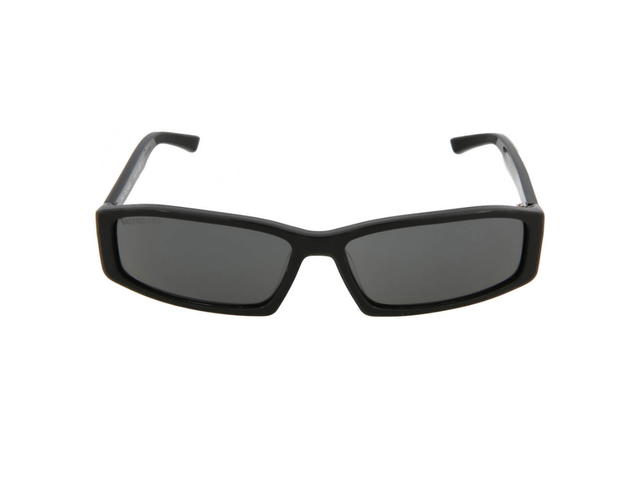 Balenciaga Balenciaga Square Sunglasses In Black Acetate Frame With Grey Lens - view 1