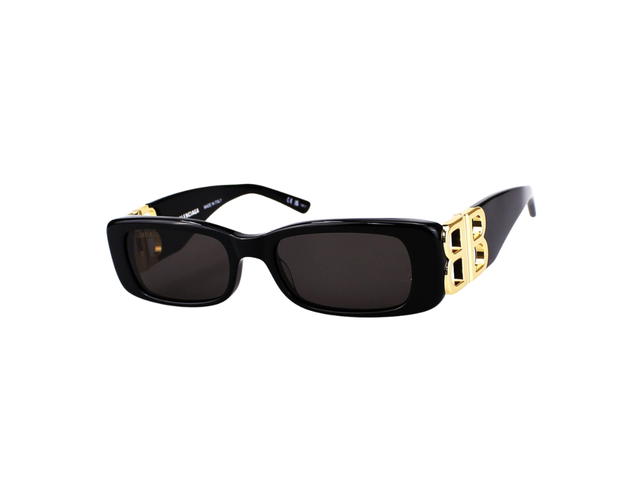 Balenciaga Balenciaga Sunglasses In Black Acetate Frame With Grey Lenses - view 1