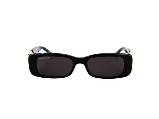 Balenciaga Balenciaga Sunglasses In Black Acetate Frame With Grey Lenses - view 2