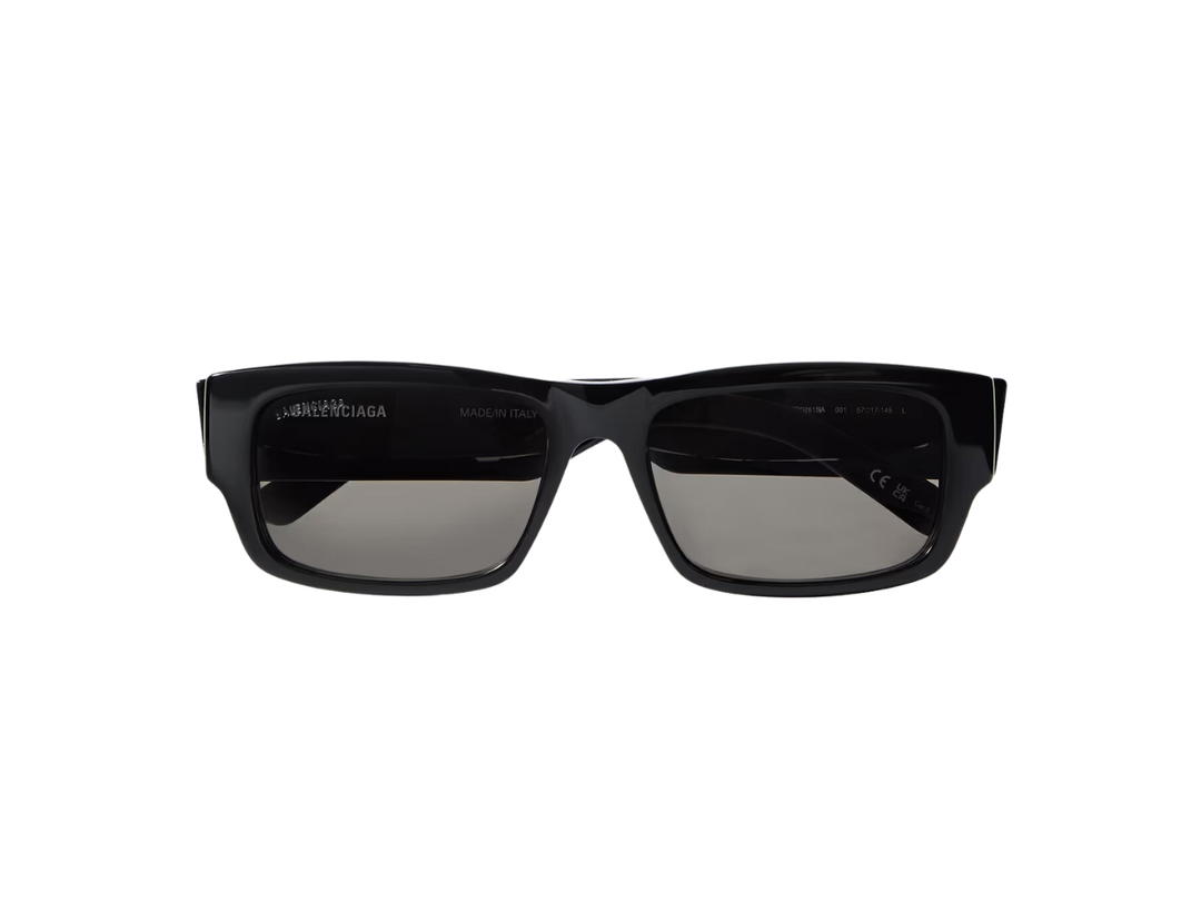 Balenciaga Balenciaga Sunglasses In Rectangular-Frame With Logo-Print Black