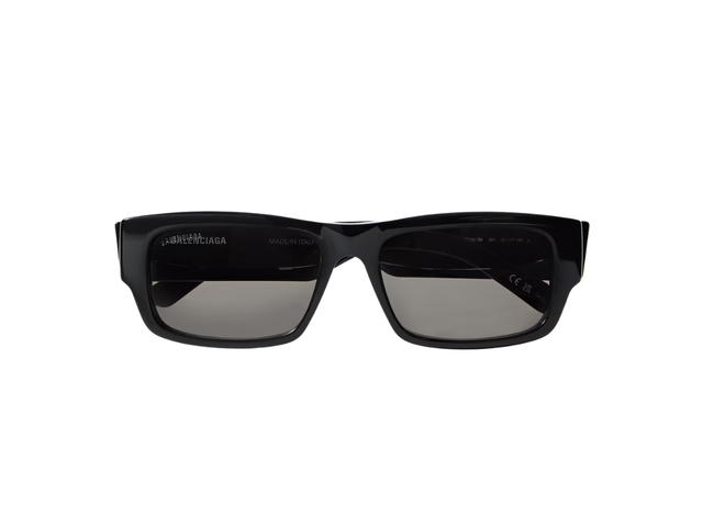 Balenciaga Balenciaga Sunglasses In Rectangular-Frame With Logo-Print Black - view 1