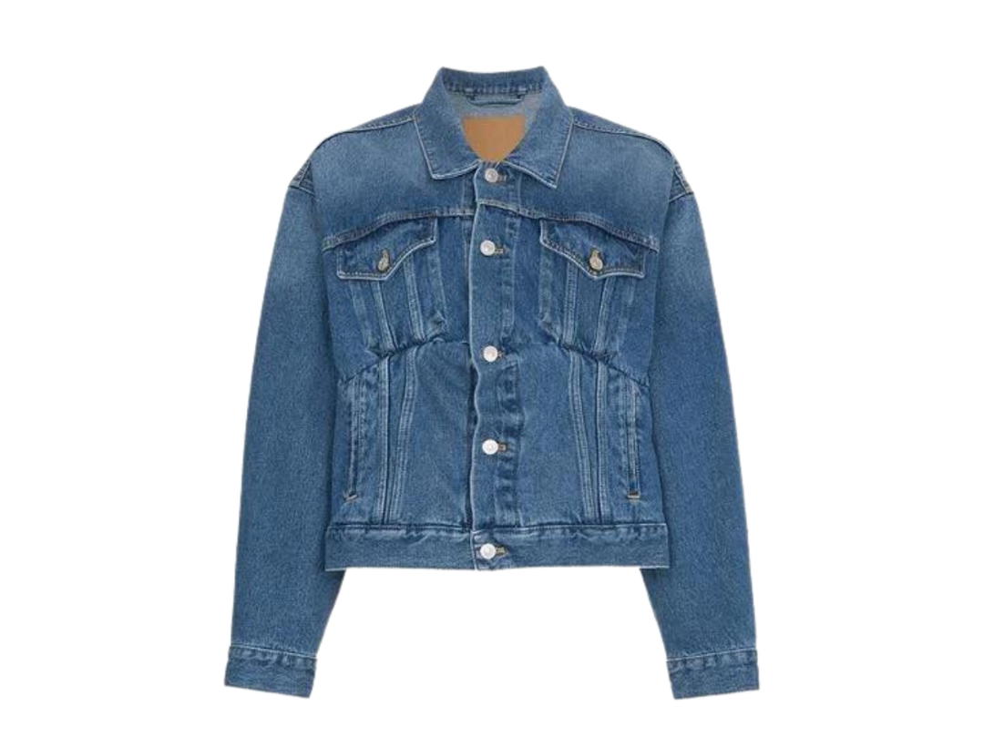 Balenciaga Balenciaga Swing Denim Jacket Light Blue