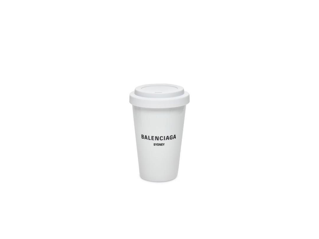 Balenciaga Balenciaga Sydney Coffee Cup In White