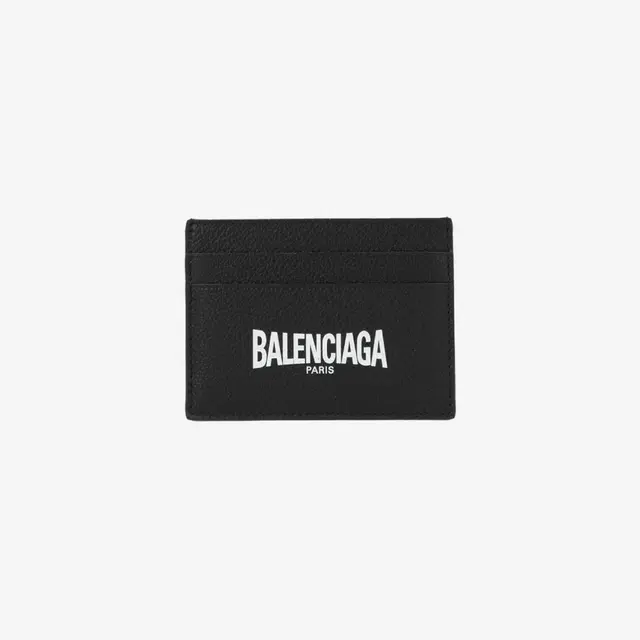 Balenciaga Balenciaga Teen Skate Logo Print Card Holder Black - view 1