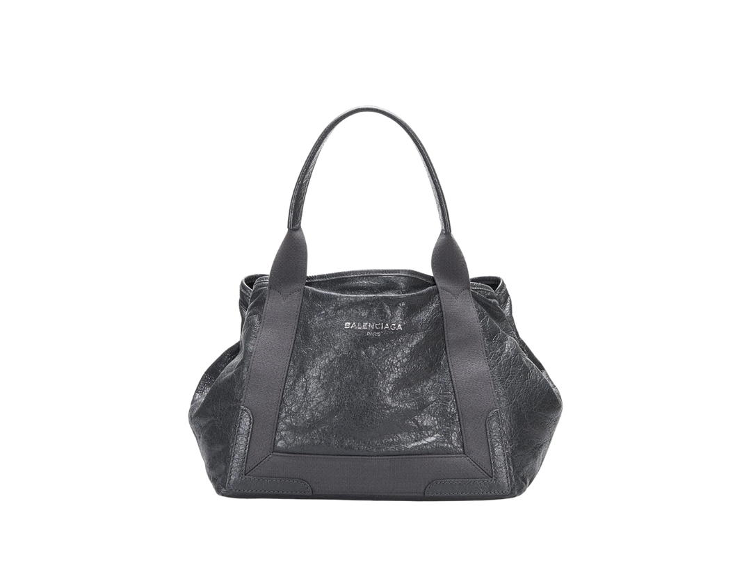 Balenciaga Balenciaga Tote Bag In Cabas And Leather Navy