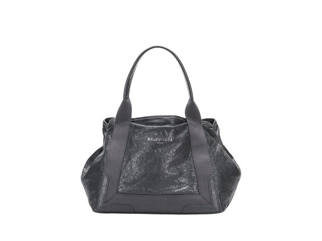Balenciaga Balenciaga Tote Bag In Cabas And Leather Navy - view 1