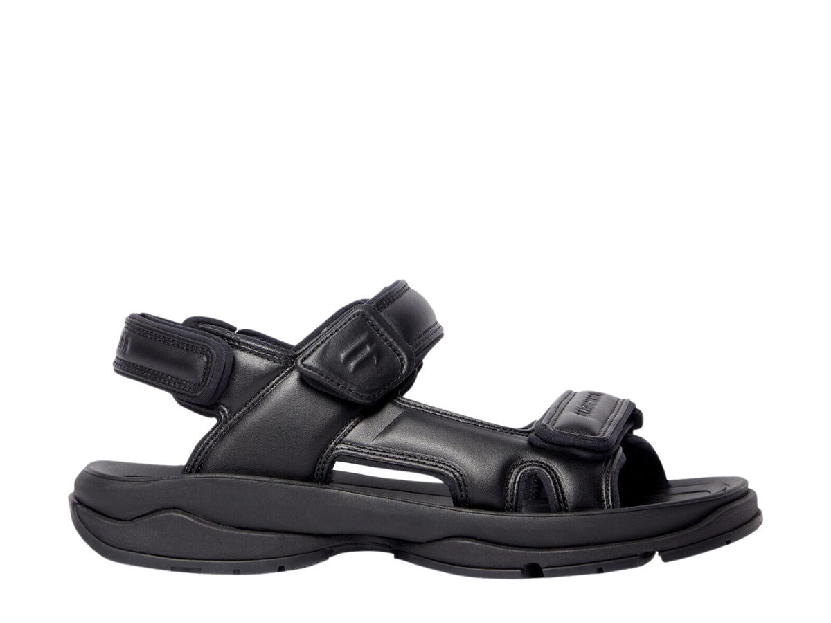 Balenciaga Balenciaga Tourist Sandal In Technical Material Black (W)