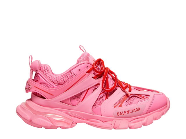 Balenciaga Balenciaga Track Sneaker In Neon Pink Mesh And Nylon Fluo Pink (W) - view 1