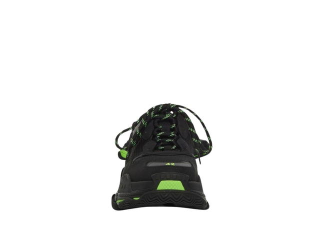 Balenciaga Balenciaga Triple S Black Fluo Green - view 3