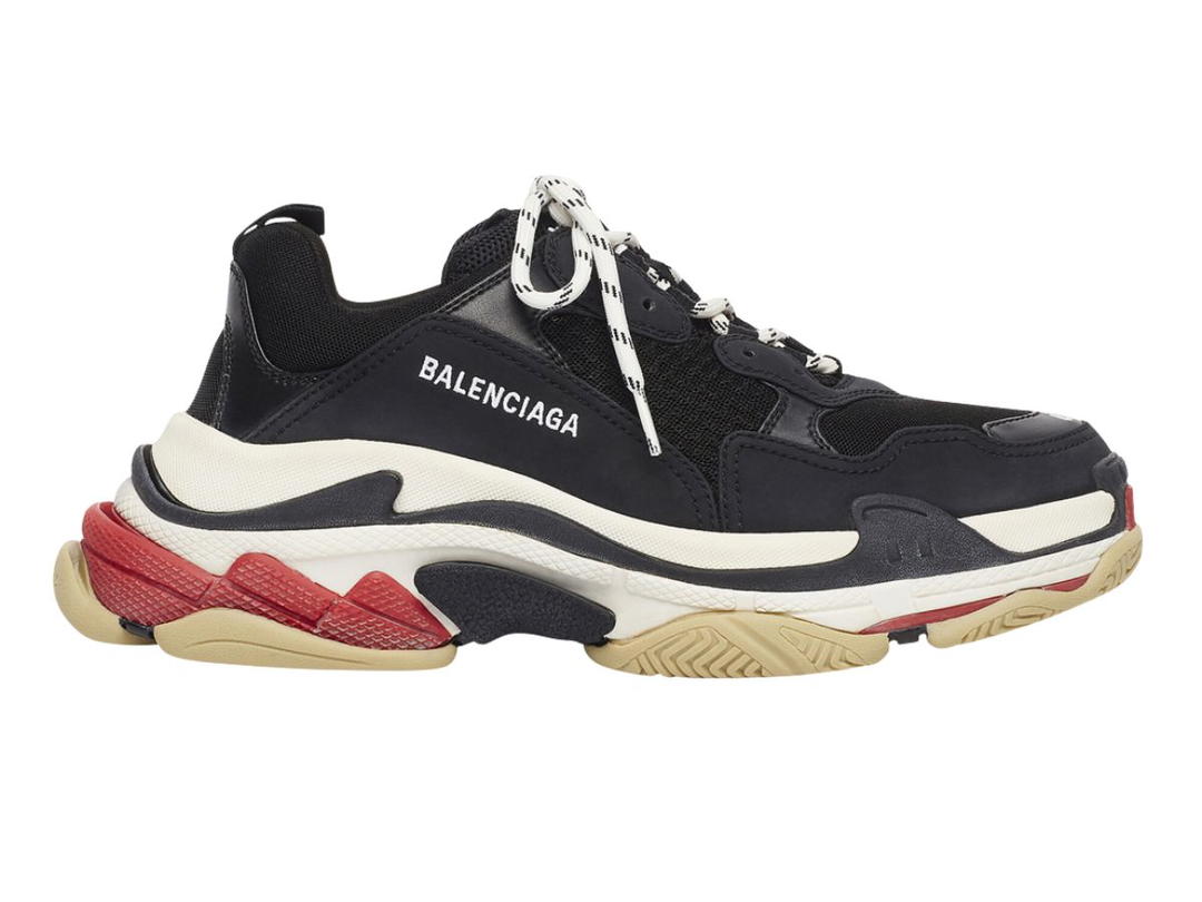 Balenciaga Balenciaga Triple S Black White Red
