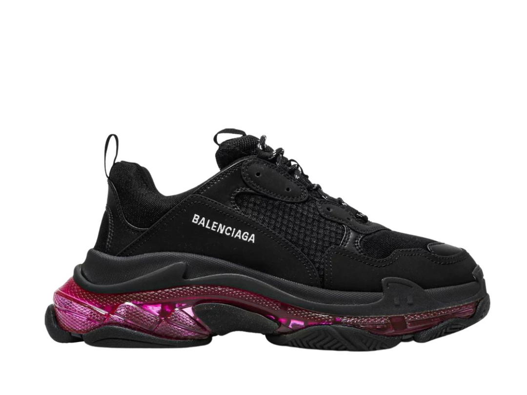 Balenciaga Balenciaga Triple S Clear Sole Neon Pink