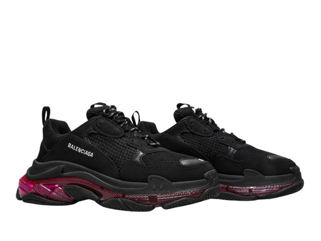 Balenciaga Balenciaga Triple S Clear Sole Neon Pink - view 3