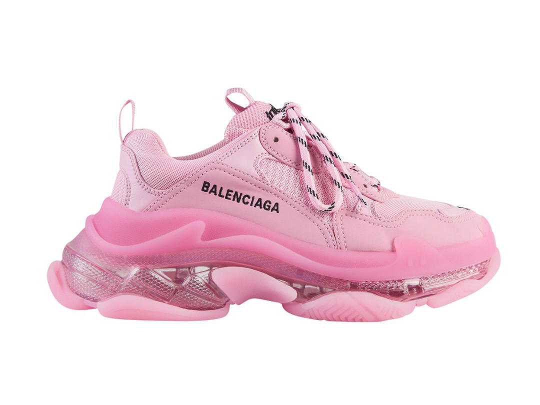 Balenciaga Balenciaga Triple S Clear Sole Pink (W)