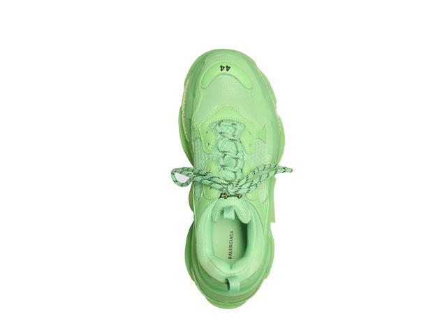 Balenciaga Balenciaga Triple S Clear Sole Sneaker Neon Green - view 3