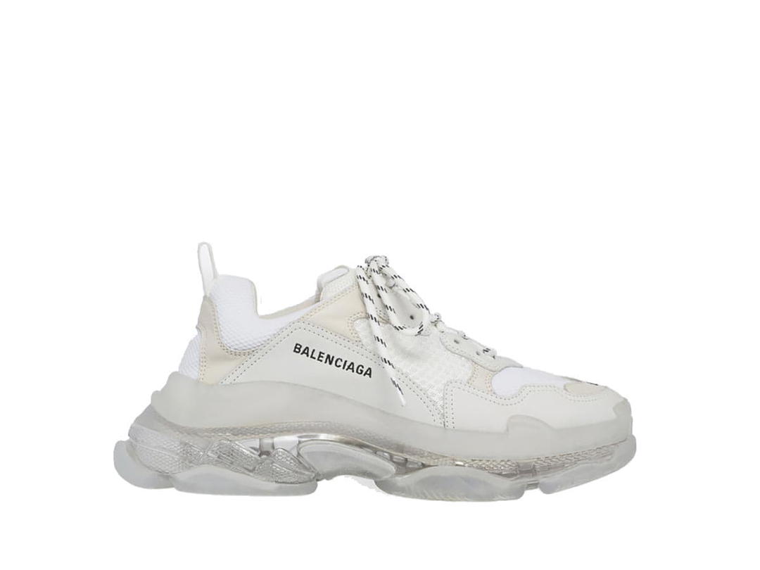 Balenciaga Balenciaga Triple S Clear Sole Sneaker WHite