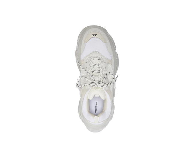 Balenciaga Balenciaga Triple S Clear Sole Sneaker WHite - view 3
