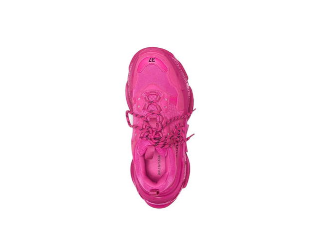 Balenciaga Balenciaga Triple S Clear Sole Sneaker Pink (W) - view 3