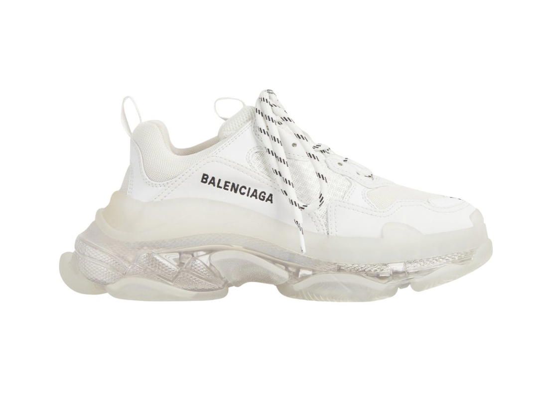 Balenciaga Balenciaga Triple S Clear Sole White (W)