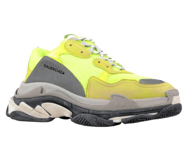 Balenciaga BALENCIAGA TRIPLE S Jaune Fluo - view 2