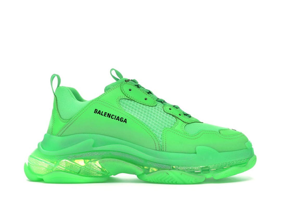 Balenciaga Balenciaga Triple S Neon Green