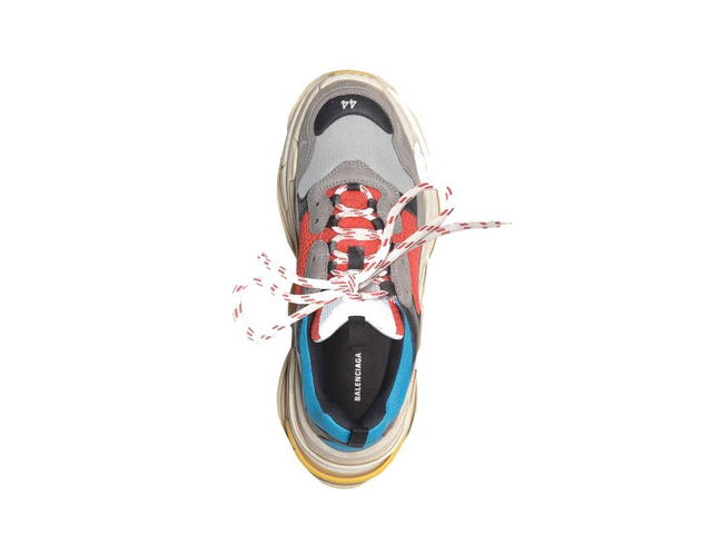 Balenciaga Balenciaga Triple S Sneaker Blue Red Black - view 3