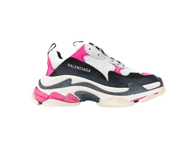 Balenciaga Balenciaga Triple S Sneaker Neon Pink Black White (W) - view 1