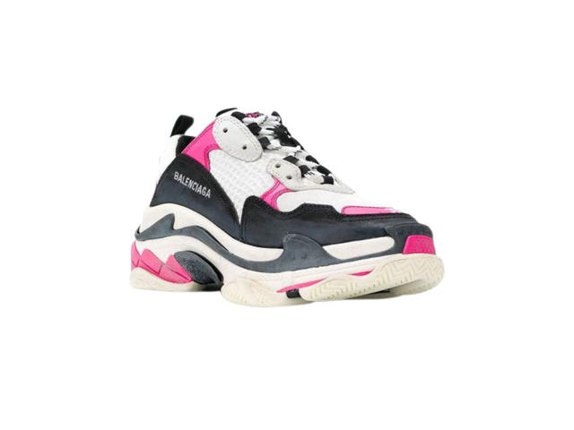 Balenciaga Balenciaga Triple S Sneaker Neon Pink Black White (W) - view 2