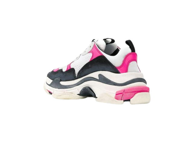Balenciaga Balenciaga Triple S Sneaker Neon Pink Black White (W) - view 3