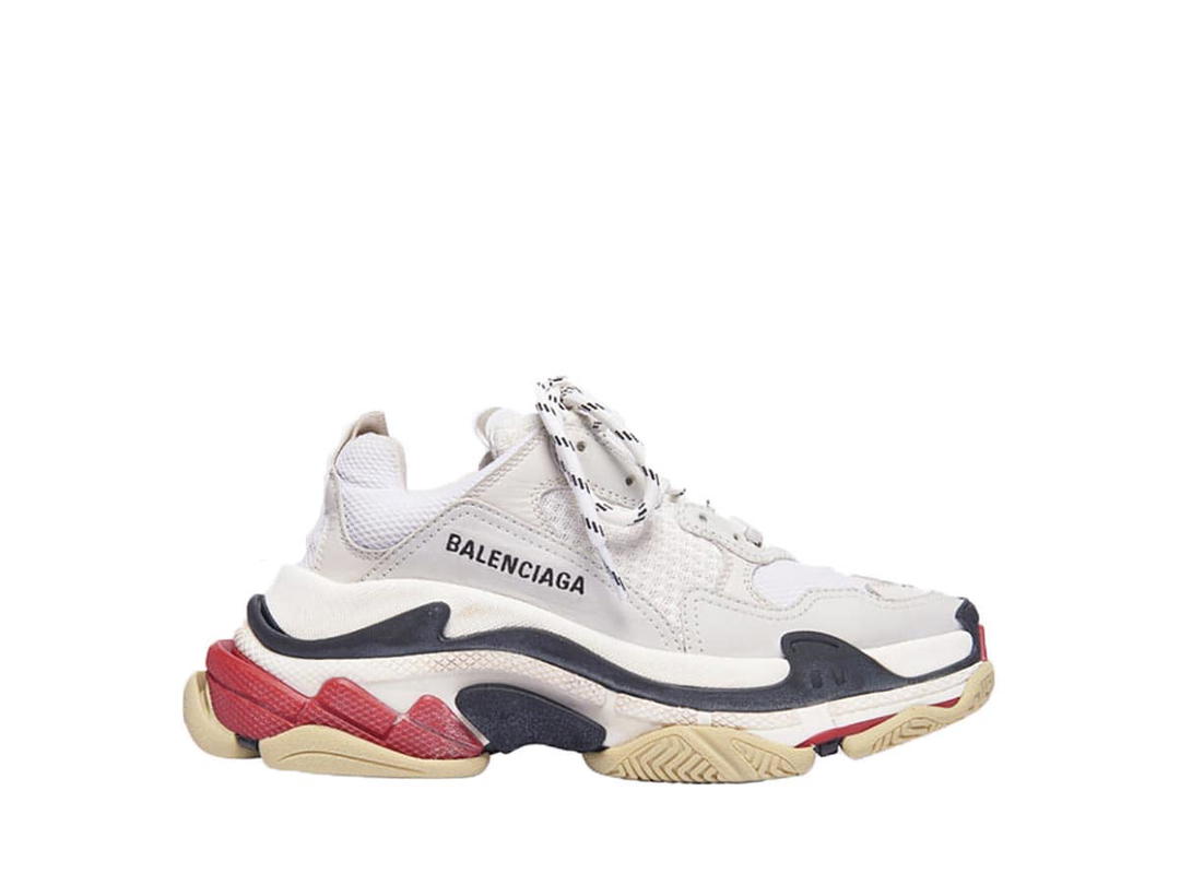 Balenciaga Balenciaga Triple S Sneaker White Red (W)