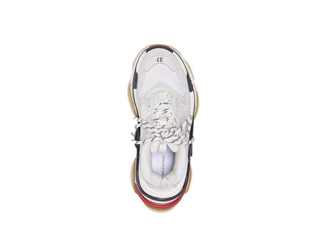 Balenciaga Balenciaga Triple S Sneaker White Red (W) - view 3