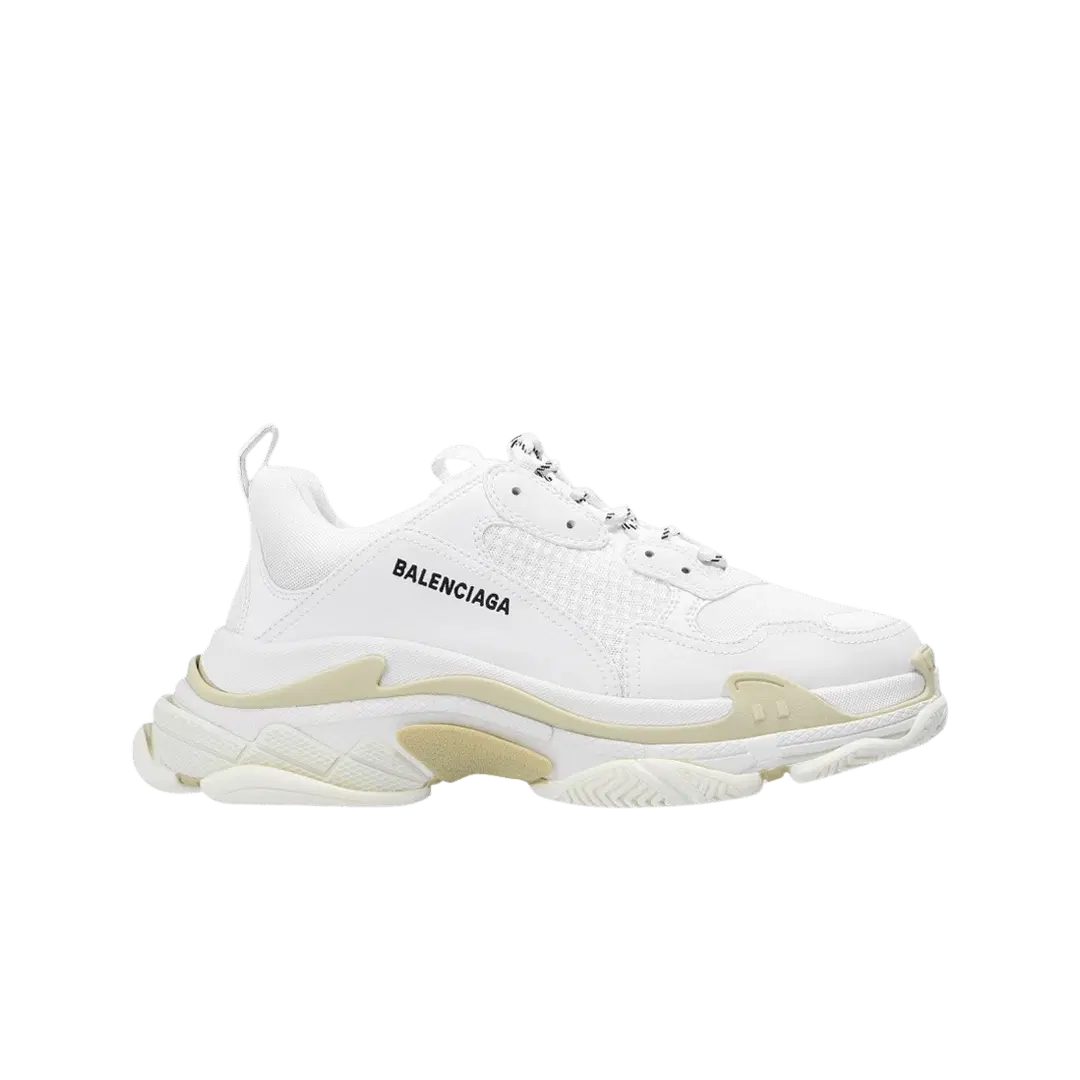 Balenciaga Balenciaga Triple S Sneakers White Tan 2020