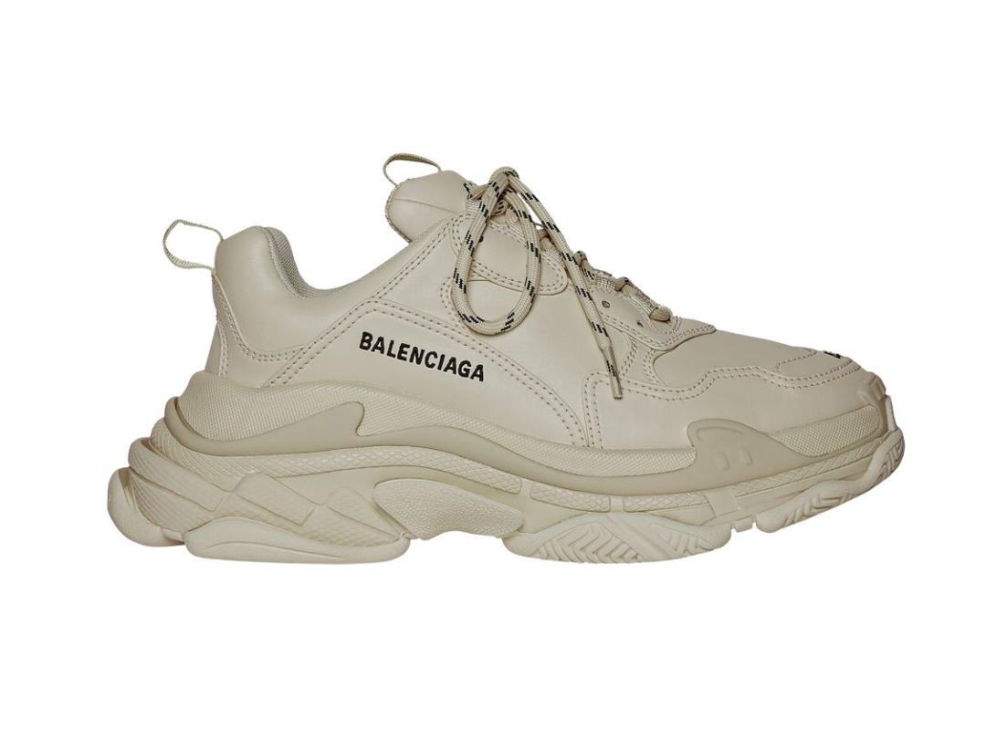 Balenciaga Balenciaga Triple S Synthetic Leather Triple Beige (W)