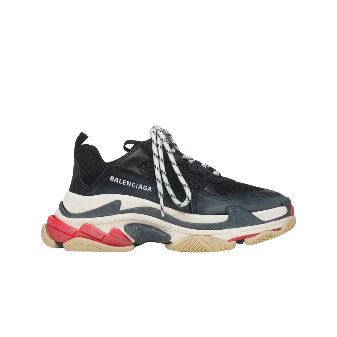 Balenciaga Balenciaga Triple S Trainer Black Red 2018