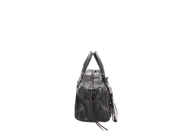 Balenciaga Balenciaga Twiggy Bag In Leather With Antique Brass Hardware Black - view 3