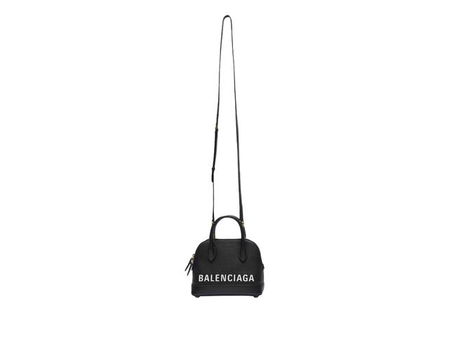 Balenciaga Balenciaga Ville XXS Ville XXS Handle Bag In Grained Calfskin Leather With Aged Gold-Tone Hardware Black - view 4