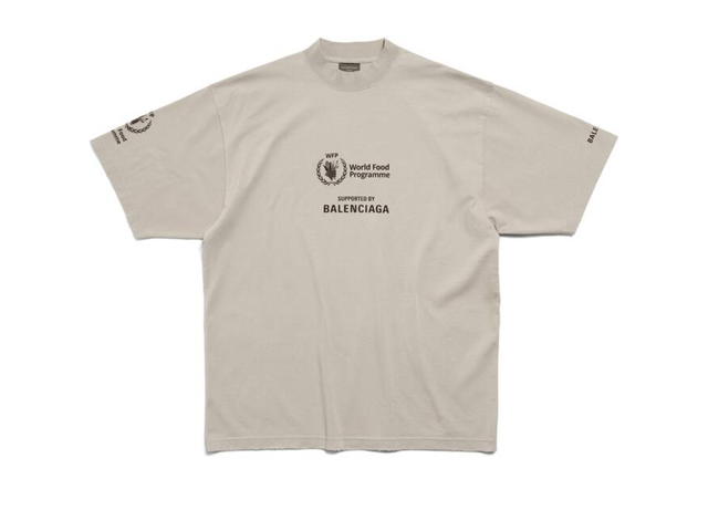 Balenciaga Balenciaga Wfp T-shirt Medium Fit Grey-Black - view 1