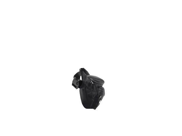 Balenciaga Balenciaga Wheel Beltpack In Black Nylon and White Logo Embroidered - view 2