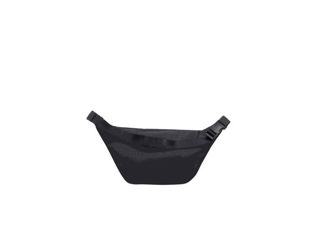 Balenciaga Balenciaga Wheel Beltpack In Black Nylon and White Logo Embroidered - view 3