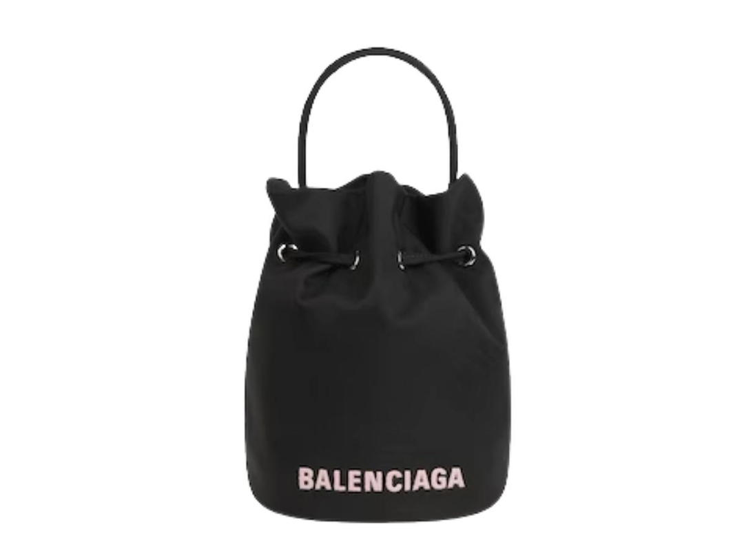 Balenciaga Balenciaga Wheel XS Drawstring Bucket Bag Bucket Bag Black